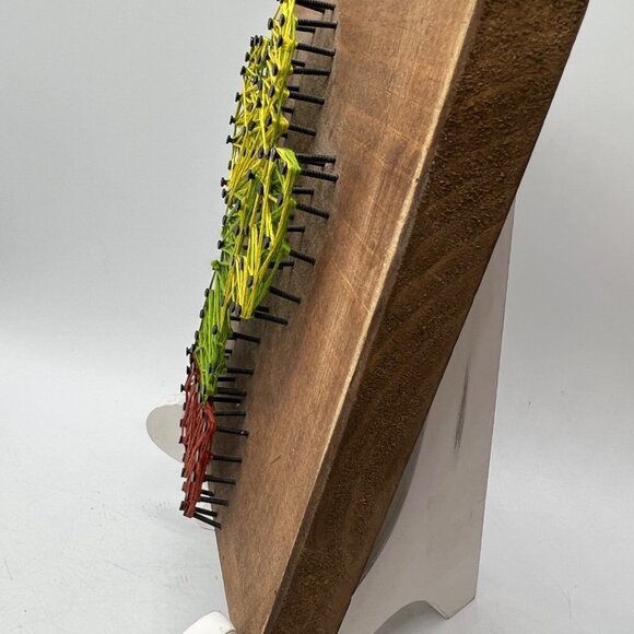 String Nail Art Cactus Desert Theme Home wall Decor Table Top Piece succulent - Picture 3 of 11